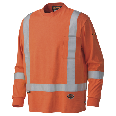 FR/ARC RATED LONG-SLEEVED SAFETY SHIRT – 100% COTTON $67.50 – North ...